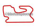 Miller Motorsports Park outer course track map sticker