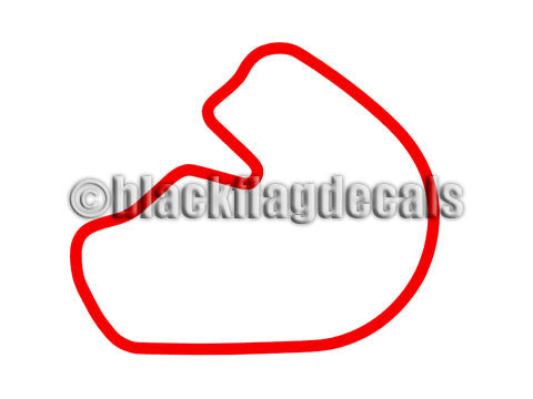 Pocono Raceway – Black Flag Decals