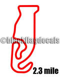 Spring Mountian 2.3 mile road course