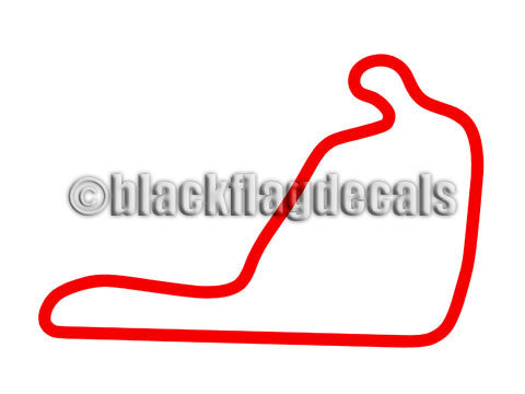 Summit Point Motorsports park track map sticker Jefferson Shenandoah ...