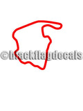 VIR North course track decal